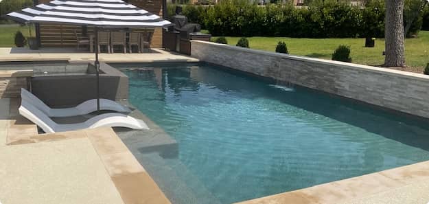 Private pool in house